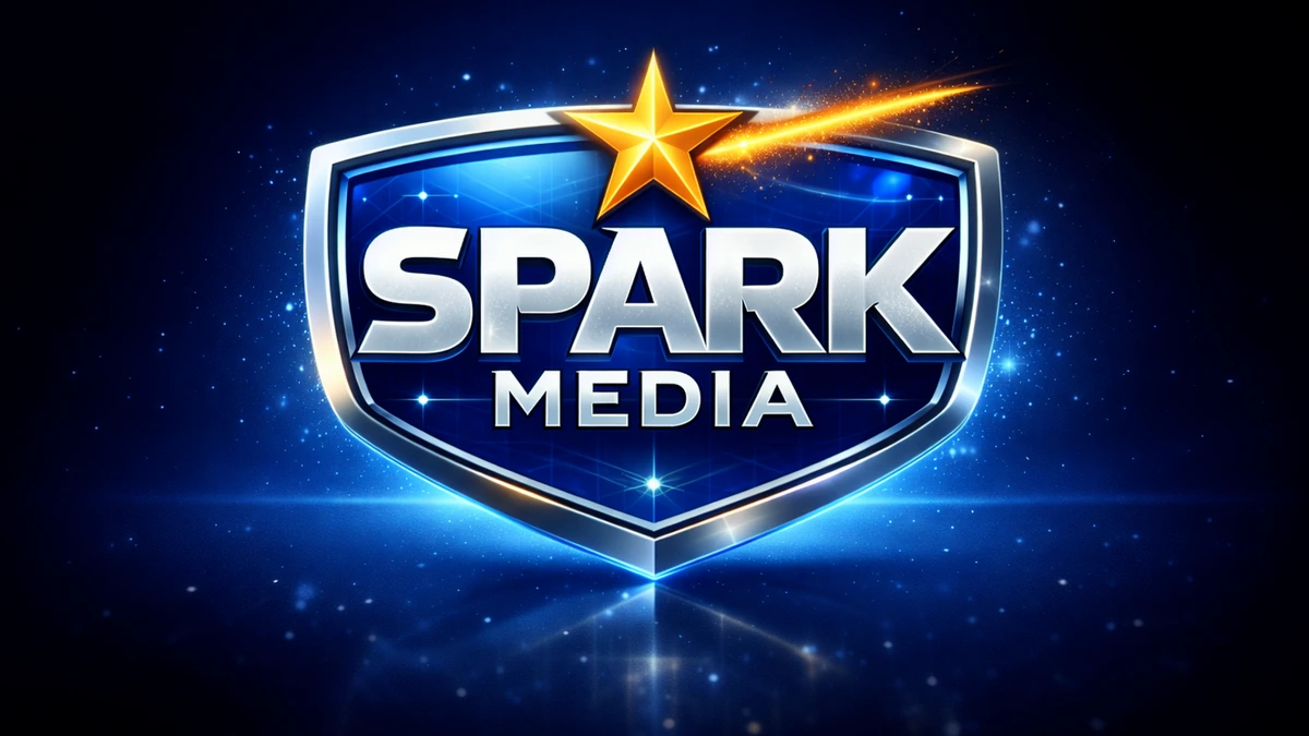 Spark Media shield logo